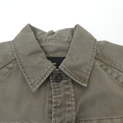 【中古】G-STAR | ジースター 長袖シャツ カーキ