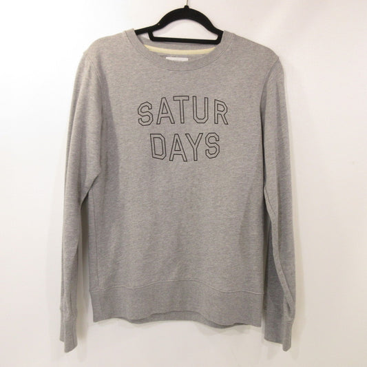 【中古】SATURDAYS NYC | サタデーズ　サタデイズ BOWERY CONVEX SWEAT スウェット グレー サイズ：XS