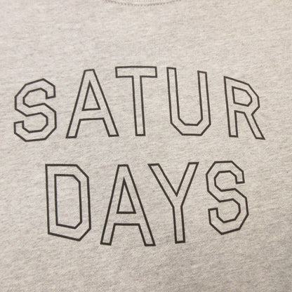 【中古】SATURDAYS NYC | サタデーズ　サタデイズ BOWERY CONVEX SWEAT スウェット グレー サイズ：XS