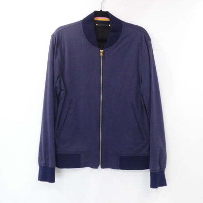 【中古】Paul Smith | ポール・スミス ZIP UP SHORT BLOUSON ブルゾン 183052 680RS ネイビー サイズ：L