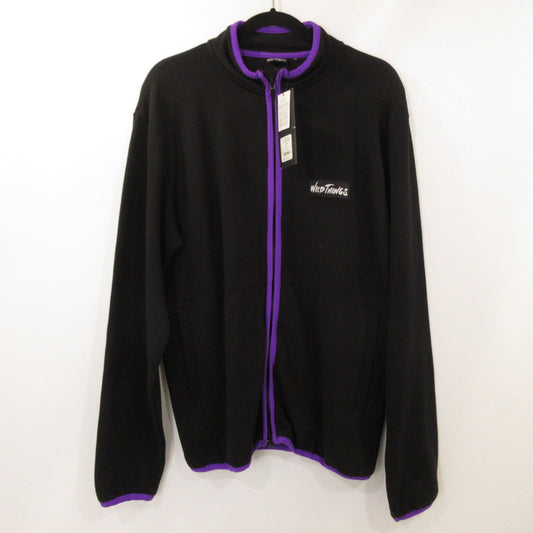 【中古】WILD THINGS | ワイルドシングス COLORFUL JAMPER ブルゾン ブラック サイズ：XL