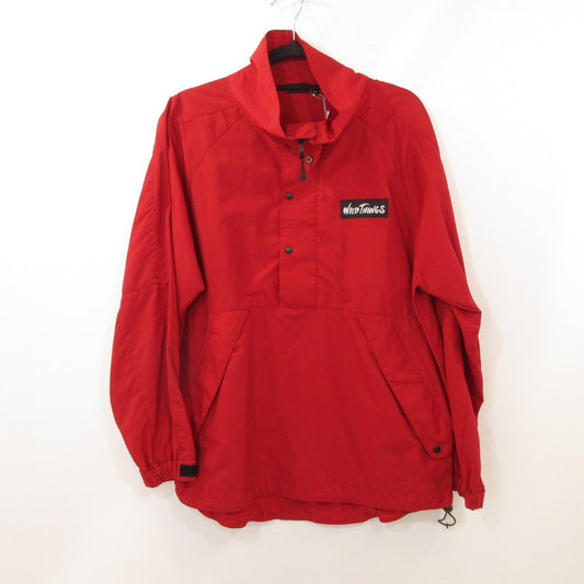 【中古】WILD THINGS | ワイルドシングス DENALI PULLOVER ナイロンジャケット 2019S/S レッド サイズ：XS