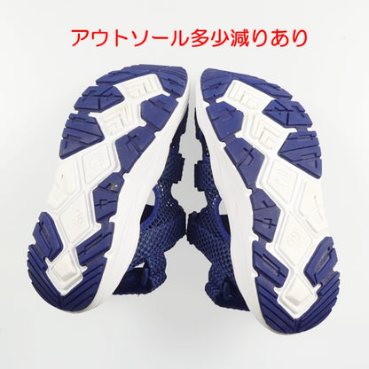【中古】 Kuvaa サンダル RG0008-NV 26.0cm ネイビー