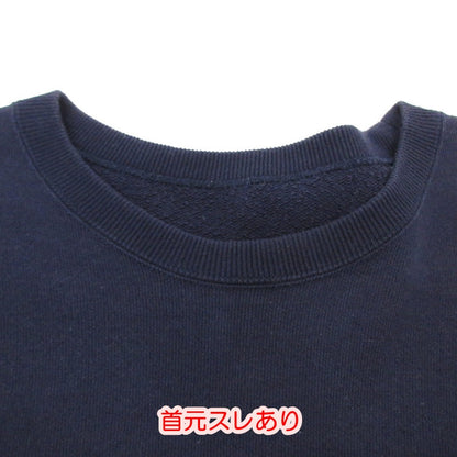 【中古】BRU NA BOINNE | ブルーナボイン 子煩悩レスラーワンホ?イントカレッシ?スエット2号 スウェット ネイビー