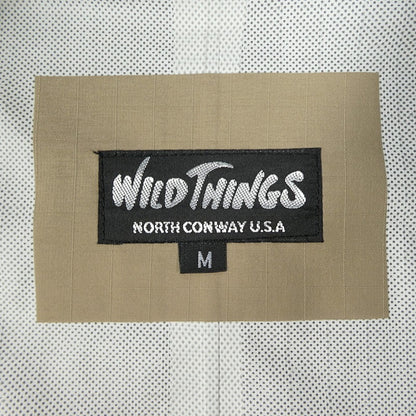 【中古】WILD THINGS | ワイルドシングス ステンカラーコート ベージュ