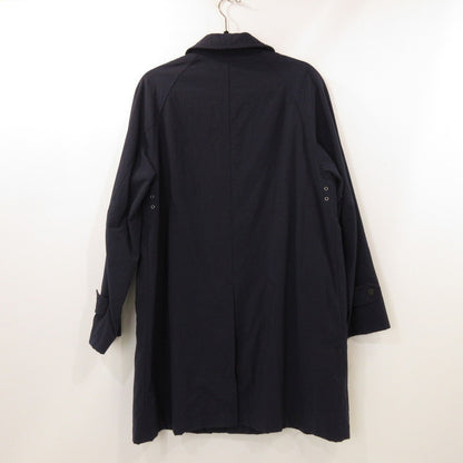 【中古】ORCIVAL | オーシバル ステンカラーコート 2016S/S ネイビー