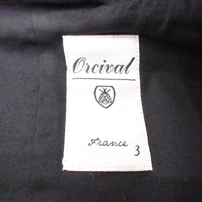 【中古】ORCIVAL | オーシバル ステンカラーコート 2016S/S ネイビー