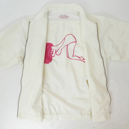 【中古】HOLLYWOOD RANCH MARKET | ハリウッドランチマーケット スイングトップ ホワイト
