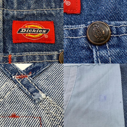 【中古】Dickies | ディッキーズ STONEWASHED INDIGO BIB OVERALL オーバーオール ｻｲｽﾞ:W:34