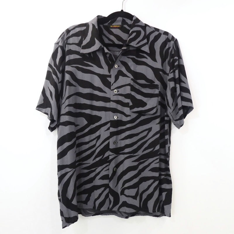 【中古】Mr.goodman | ミスターグッドマン Zebra Open Shirts S/S 半袖シャツ MGSHS2107661 サイズ：L