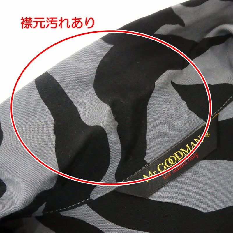 【中古】Mr.goodman | ミスターグッドマン Zebra Open Shirts S/S 半袖シャツ MGSHS2107661 サイズ：L