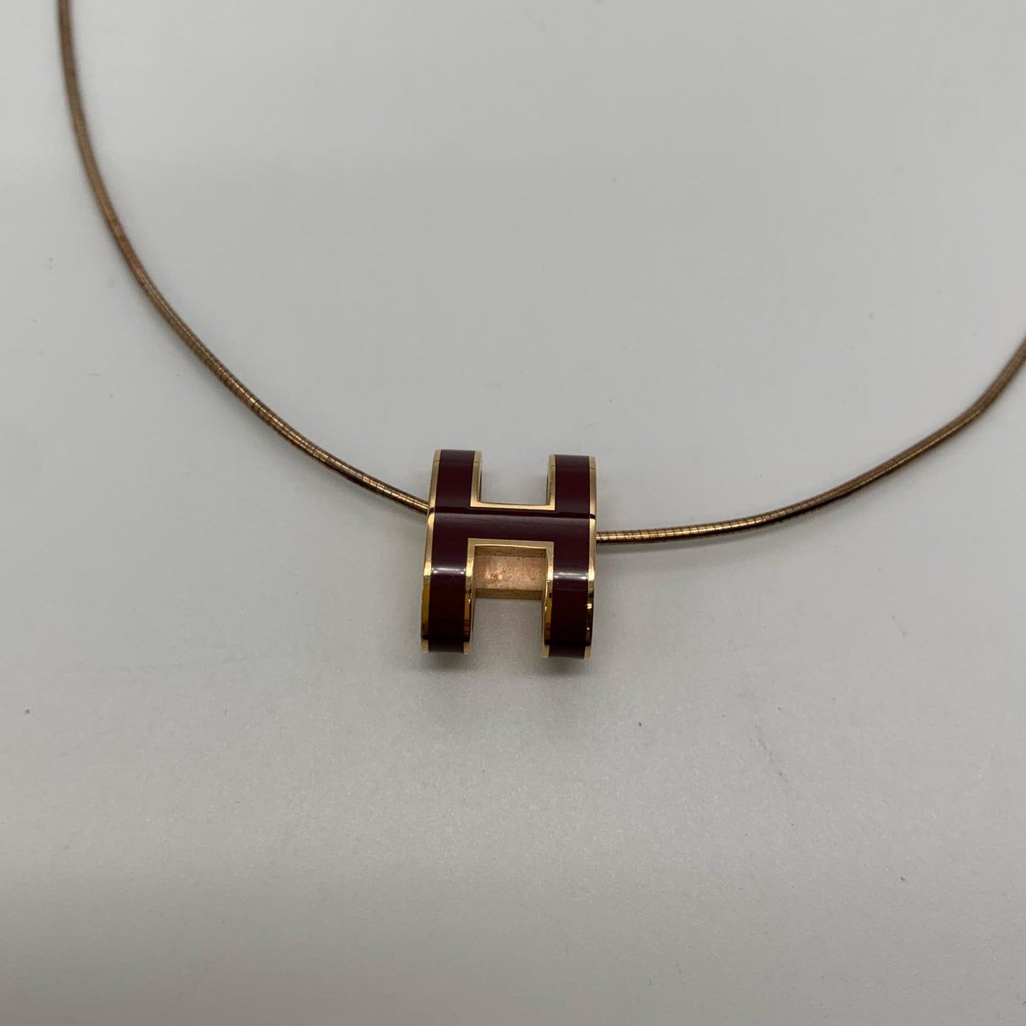 HERMES | エルメス ポップアッシュHロゴ ネックレス【姫路東店】