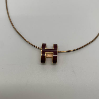 HERMES | エルメス ポップアッシュHロゴ ネックレス【姫路東店】