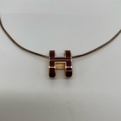 HERMES | エルメス ポップアッシュHロゴ ネックレス【姫路東店】