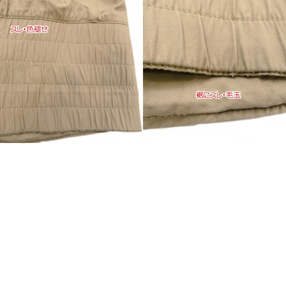 【中古】BOTTEGA VENETA | ボッテガヴェネタ DAKAR PAPER COTTON GABARDINE BLOUSON ブルゾン 285990/VU890 年式:2012S/S 国内正規品 ベージュ サイズ：48