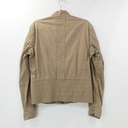 【中古】BOTTEGA VENETA | ボッテガヴェネタ DAKAR PAPER COTTON GABARDINE BLOUSON ブルゾン 285990/VU890 年式:2012S/S 国内正規品 ベージュ サイズ：48