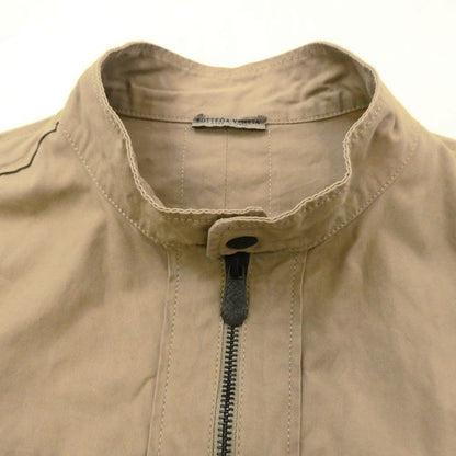 【中古】BOTTEGA VENETA | ボッテガヴェネタ DAKAR PAPER COTTON GABARDINE BLOUSON ブルゾン 285990/VU890 年式:2012S/S 国内正規品 ベージュ サイズ：48