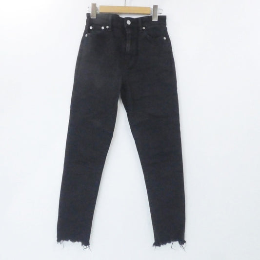 【中古】Ungrid | アングリッド デニムパンツ ブラック