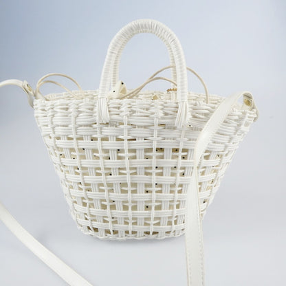 【中古】LAVANDA | ラバンダラヴァンダ その他バッグ ホワイト