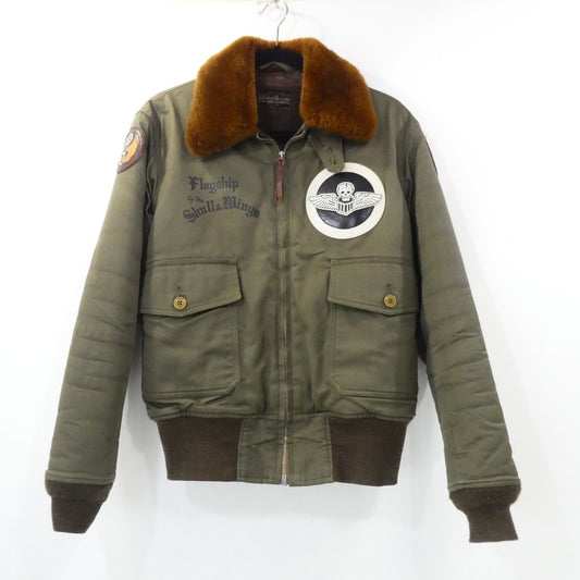【中古】The REAL McCOY'S | ザリアルマッコイズ B-10 ミリタリーコート MJ11108 カーキ サイズ：38