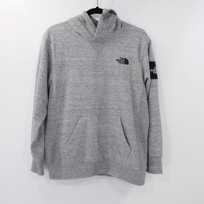 【中古】THE NORTH FACE | ザ・ノースフェイス SQUARE LOGO HOODIE パーカー NT12035 グレー サイズ：M