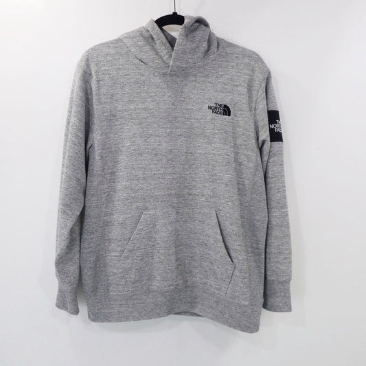 【中古】THE NORTH FACE | ザ・ノースフェイス SQUARE LOGO HOODIE パーカー NT12035 グレー サイズ：M