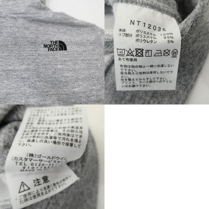 【中古】THE NORTH FACE | ザ・ノースフェイス SQUARE LOGO HOODIE パーカー NT12035 グレー サイズ：M