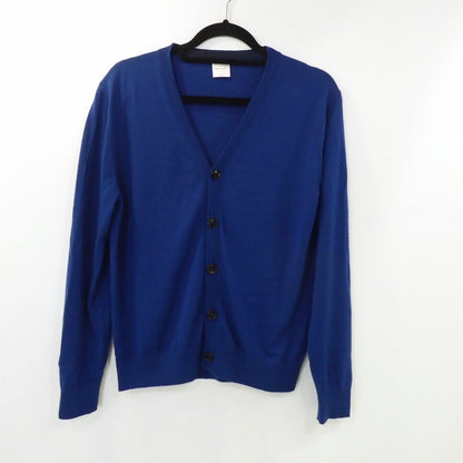 【中古】Paul Smith | ポール・スミス HIGH GAUGE KNIT CARDIGAN カーディガン 283400 216S ブルー サイズ：M
