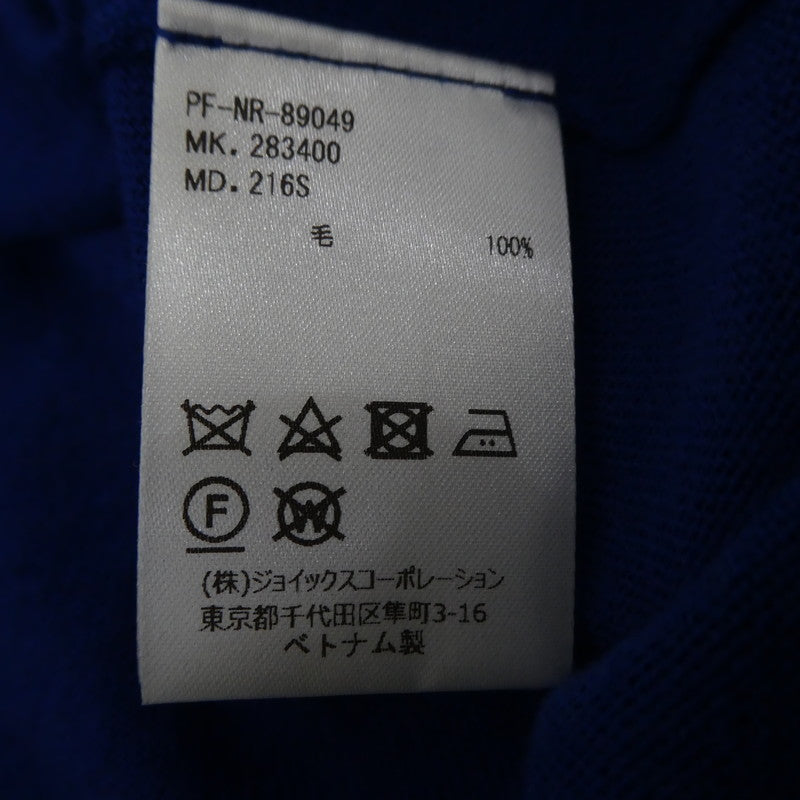 【中古】Paul Smith | ポール・スミス HIGH GAUGE KNIT CARDIGAN カーディガン 283400 216S ブルー サイズ：M