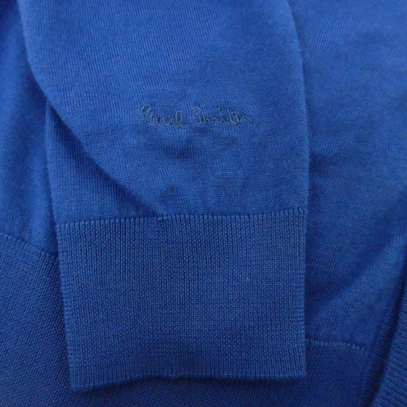 【中古】Paul Smith | ポール・スミス HIGH GAUGE KNIT CARDIGAN カーディガン 283400 216S ブルー サイズ：M