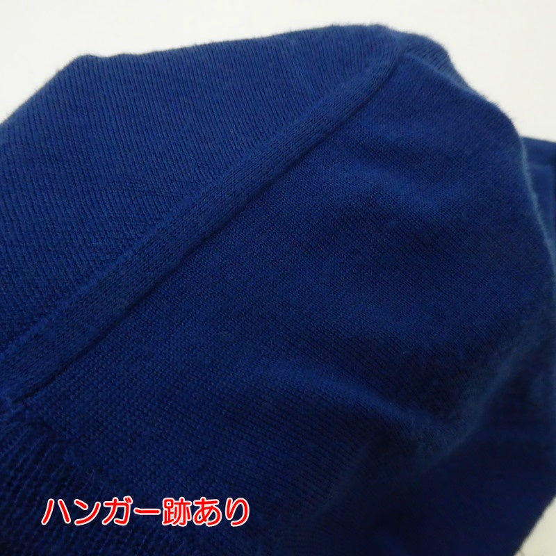 【中古】Paul Smith | ポール・スミス HIGH GAUGE KNIT CARDIGAN カーディガン 283400 216S ブルー サイズ：M