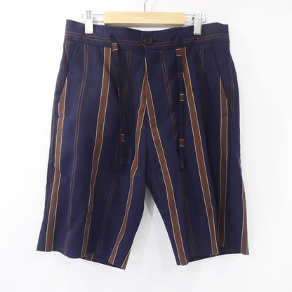 【中古】Paul Smith | ポール・スミス ビッグストライプ ショートパンツ 113110 770U ネイビー サイズ：S