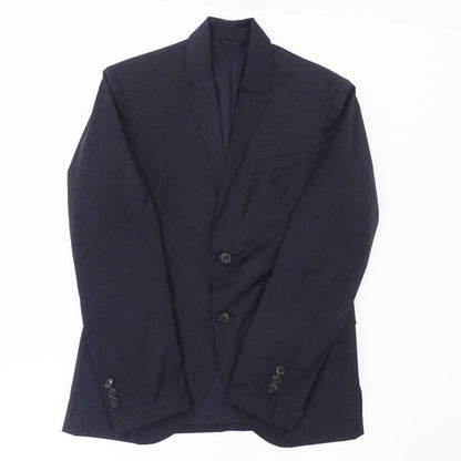 【中古】NEIL BARRETT | ニールバレット MATT NYLON STRETCH JACKET ナイロンジャケット PBGI98F A019 ネイビー サイズ：46