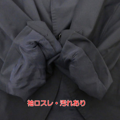 【中古】NEIL BARRETT | ニールバレット MATT NYLON STRETCH JACKET ナイロンジャケット PBGI98F A019 ネイビー サイズ：46
