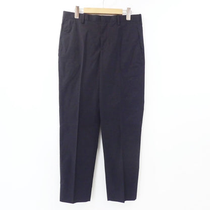 【中古】NEIL BARRETT | ニールバレット TRAVEL SLIM TROUSERS パンツ PBPA552 A019 ネイビー サイズ：46