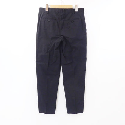 【中古】NEIL BARRETT | ニールバレット TRAVEL SLIM TROUSERS パンツ PBPA552 A019 ネイビー サイズ：46