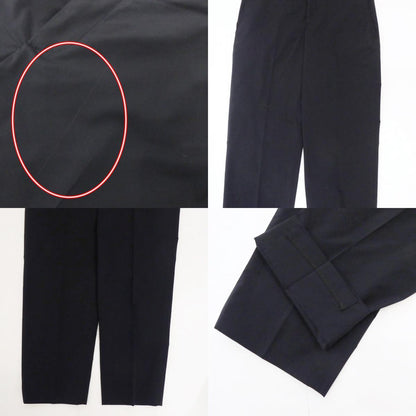 【中古】NEIL BARRETT | ニールバレット TRAVEL SLIM TROUSERS パンツ PBPA552 A019 ネイビー サイズ：46