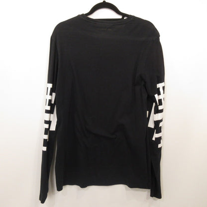 [Used] NEIL BARRETT | Neil Barrett Geometric Long Sleeve T-Shirt PBJT439A H526S Parallel Import Navy Size: M
