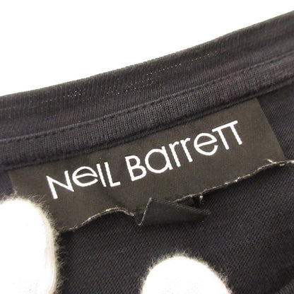 [Used] NEIL BARRETT | Neil Barrett Geometric Long Sleeve T-Shirt PBJT439A H526S Parallel Import Navy Size: M