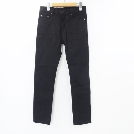 【中古】SAINT LAURENT | サンローラン D02 M/SK-LW デニムパンツ 376906 ブラック