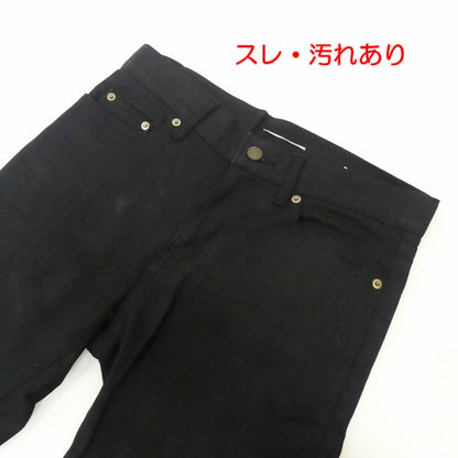 【中古】SAINT LAURENT | サンローラン D02 M/SK-LW デニムパンツ 376906 ブラック