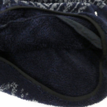 【中古】Seagreen | シーグリーン NATIVE PATTERN BLEACH FLEECE パーカー MSEA22A4148-L ネイビー サイズ：2