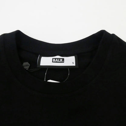 【中古】BALR. | ボーラー OLAF STRAIGHT BALR. LOGO GRADIENT T-SHIRT 半袖Ｔシャツ B1112 1088 ブラック サイズ：S