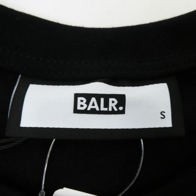 【中古】BALR. | ボーラー OLAF STRAIGHT BALR. LOGO GRADIENT T-SHIRT 半袖Ｔシャツ B1112 1088 ブラック サイズ：S