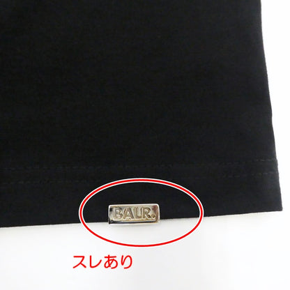 【中古】BALR. | ボーラー OLAF STRAIGHT BALR. LOGO GRADIENT T-SHIRT 半袖Ｔシャツ B1112 1088 ブラック サイズ：S