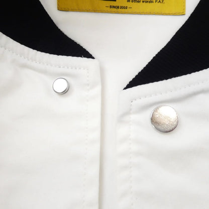 【中古】FAT | エフエーティー BALLAWARD JACKET スタジャン F32310-JK06 ホワイト サイズ：M