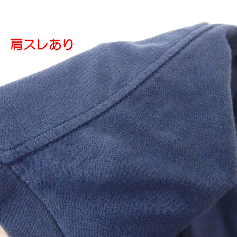 【中古】THE NORTH FACE PURPLE LABEL | ザノースフェイスパープルレーベル L/S Graphic Tee 長袖Ｔシャツ NT3260N ネイビー サイズ：M