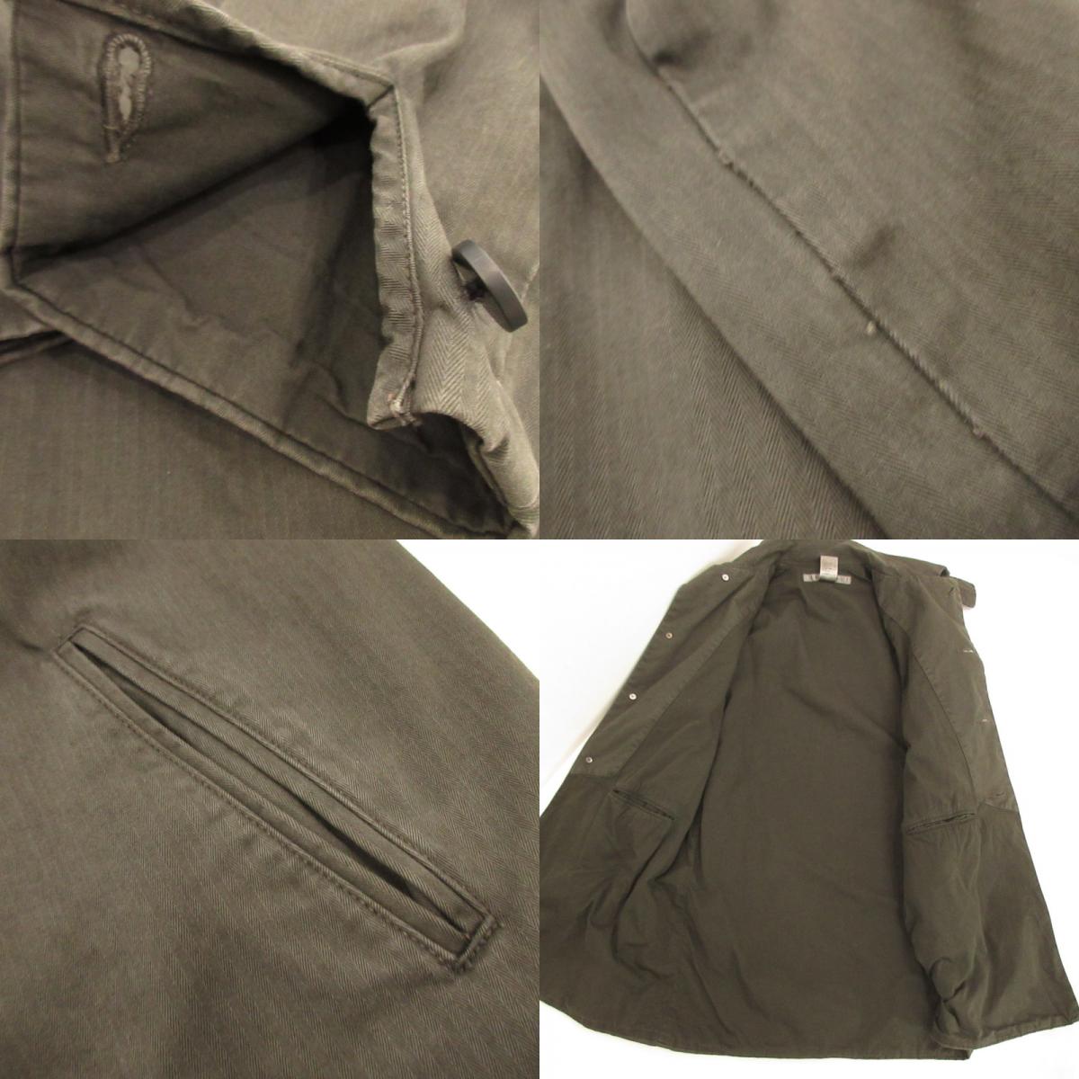 【中古】EEL | イール Sakura Coat sumisome その他アウター 墨染め 限定 グレー サイズ：M