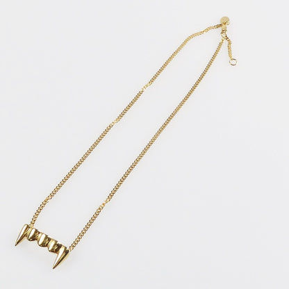 【中古】PAM | パム FANGS NECKLACE ネックレス 9936/B-GLD ゴールド