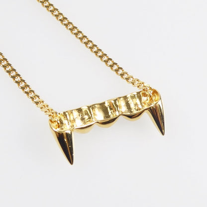 【中古】PAM | パム FANGS NECKLACE ネックレス 9936/B-GLD ゴールド